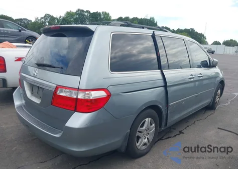 2007 Honda Odyssey Ex-L z USA, uszkodzony, nr VIN 5FNRL386X7B006022